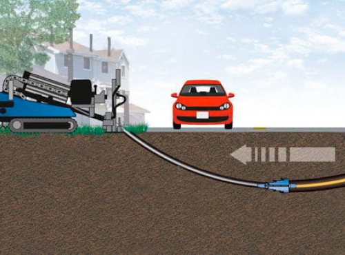 Прокол під дорогою